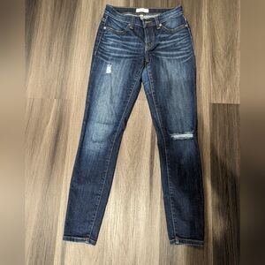 Lila Ryan low rise distressed jeans